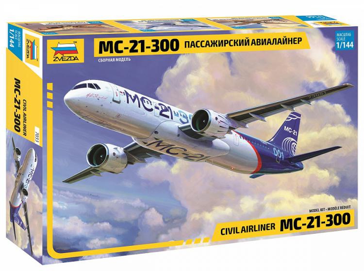 Российский пассажирский самолёт МС 21 300