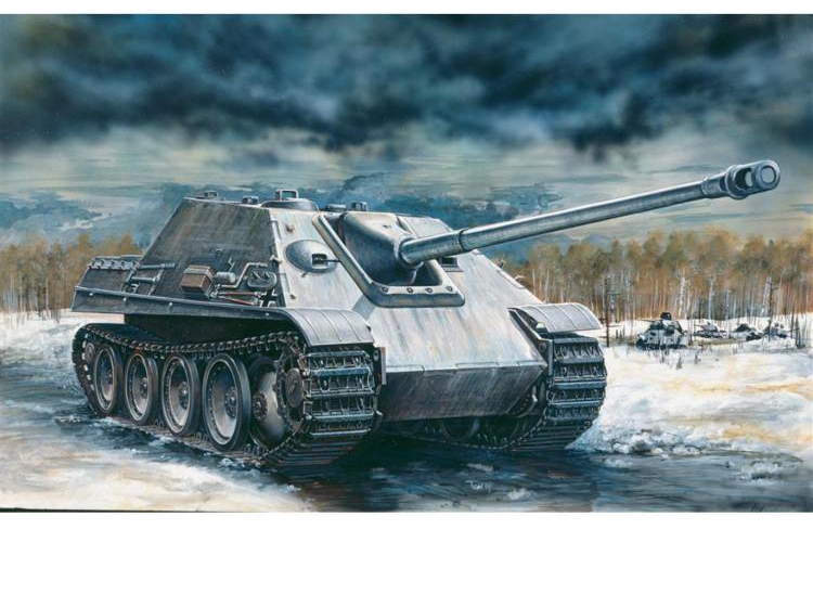 Немецкая САУ Sd. Kfz 173  Panzerjäger V Jagdpanther