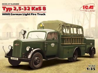 Typ 2,5/32 KzS 8, Германский легкий пожарный автомобиль