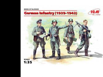 Немецкая пехота с 1939 по 1942 годы