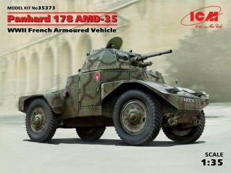 Французский бронеавтомобиль Panhard 178 AMD/35