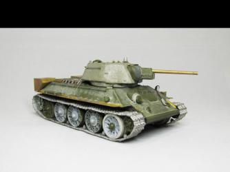 Советский танк Т 34/76 1943 ГОДА выпуска
