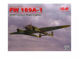 Немецкий ночной истребитель  FW 189A/1