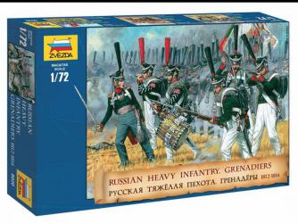 Русская тяжёлая пехота: Гренадёры с 1812 по 1814 годы