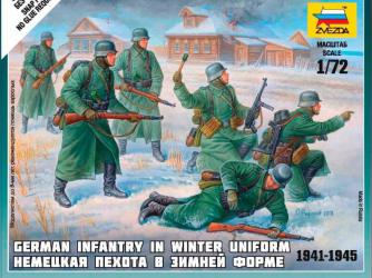 Немецкая пехота в зимней форме