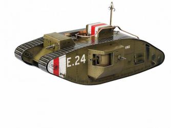 Английский танк  "Марк V"  Масштаб 1:72