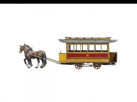 Трамвай на лошадиной тяге