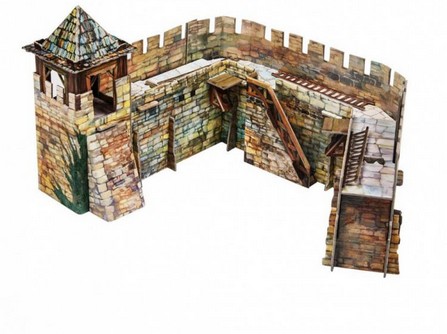 Серия "Средневековый город"  Крепостная стена