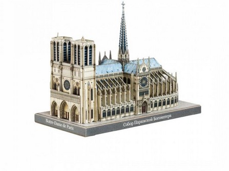 Серия "Города в миниатюре"  Собор Парижской Богоматери