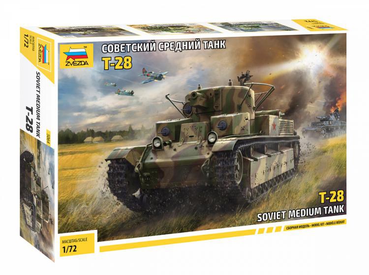 Советский средний танк Т 28 М 1:72