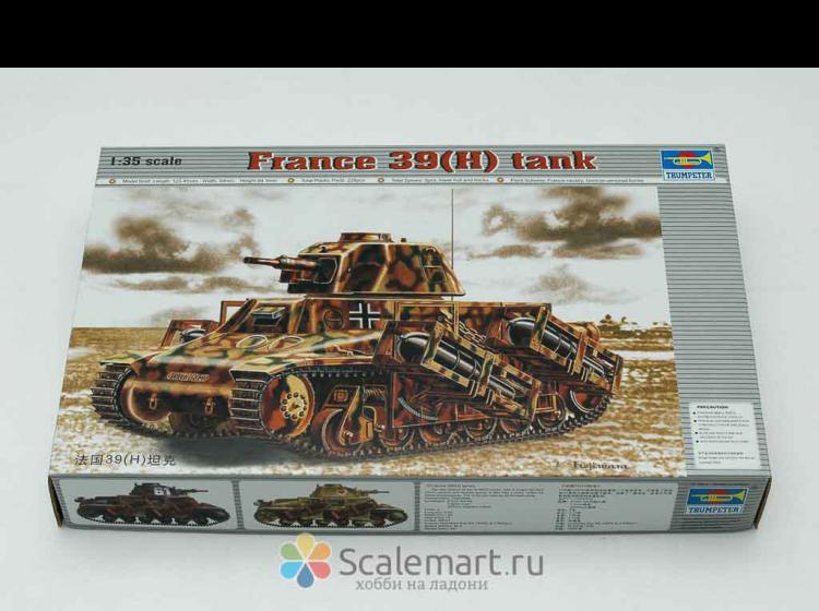 Немецкий трофейный танк SA 38