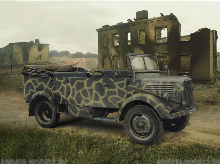 Мерседес L1500A( Kfz.70), Германский автомобиль ICM