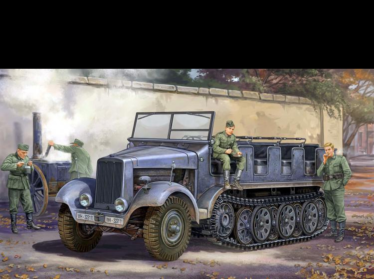 Тягач немецкий Sd.Kfz. 6 Pioneer 