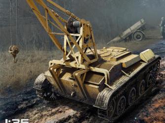 Немецкий Bergepanzer 3 на базе Т 60